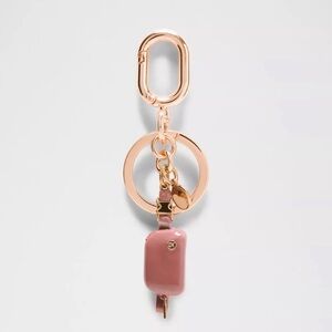 Lululemon Everywhere Belt Bag Charm Keychain- Spiced Chai/Rose Gold